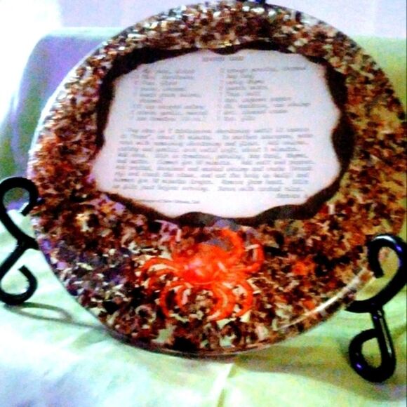 Trivet Gumbo Recipe Lucite Rice & Spices Lugniappe, LTD of New Orleans. VINTAGE - Picture 3 of 4